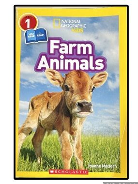 BUNDLE & SAVE🎉 National Geographic Kids Farm Animals Book Softcover
